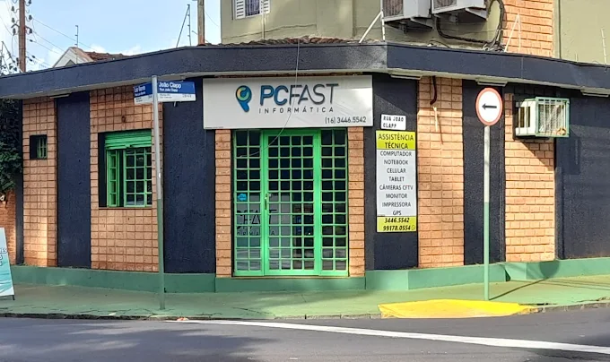Fachada da PC Fast Informática em Ribeirão Preto